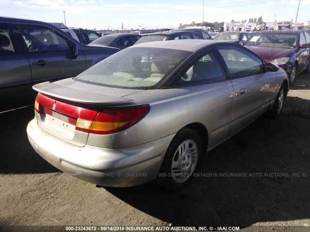 1G8ZR1278YZ113273 - 2000 SATURN SC2 BEIGE photo 4