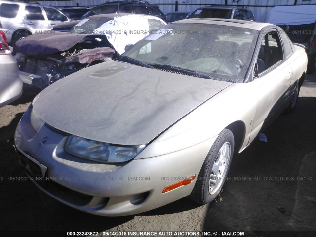1G8ZR1278YZ113273 - 2000 SATURN SC2 BEIGE photo 6