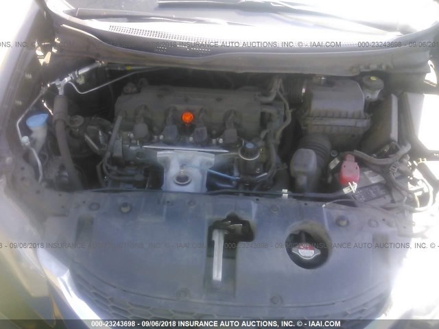 2HGFB2F52DH546823 - 2013 HONDA CIVIC LX BLACK photo 10