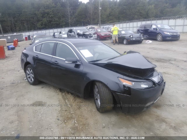 19UUA8F50EA001362 - 2014 ACURA TL TECH GRAY photo 1