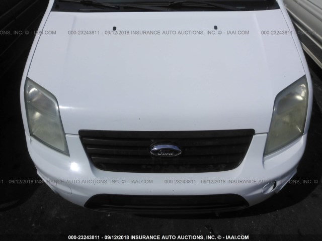 NM0LS7DN7BT050284 - 2011 FORD TRANSIT CONNECT XLT WHITE photo 10