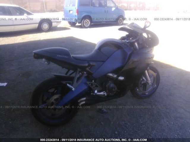 4MZHL04D683B02824 - 2008 BUELL 1125 R BLACK photo 4