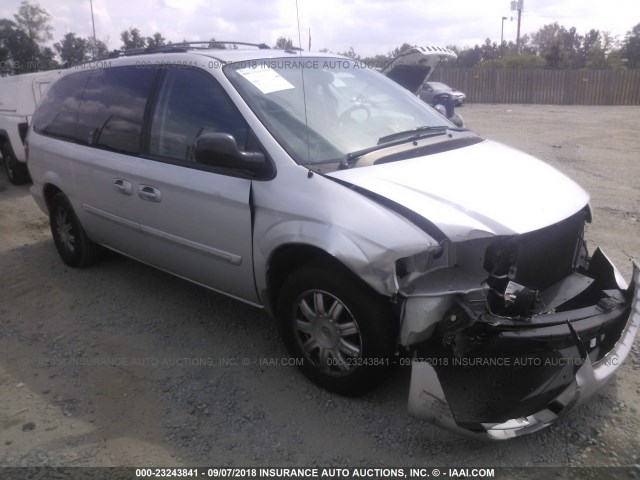 2A8GP54L86R651394 - 2006 CHRYSLER TOWN & COUNTRY TOURING SILVER photo 1