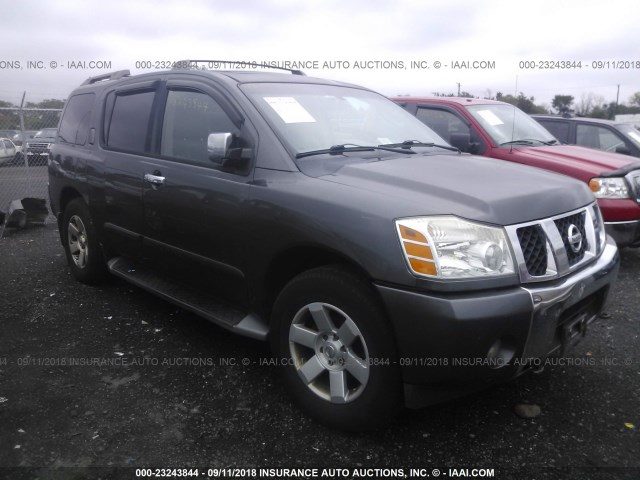 5N1AA08B64N739000 - 2004 NISSAN ARMADA SE/LE GRAY photo 1