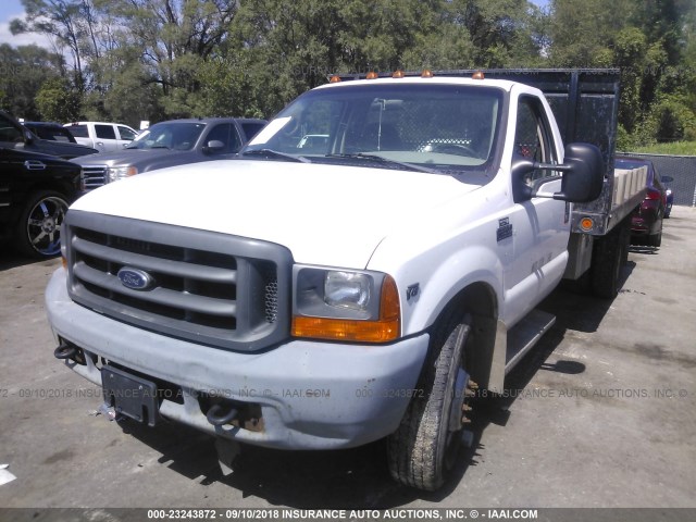 1FDWF36L8YED86026 - 2000 FORD F350 SUPER DUTY WHITE photo 2