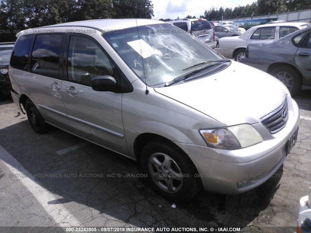 JM3LW28Y010181269 - 2001 MAZDA MPV WAGON GOLD photo 1