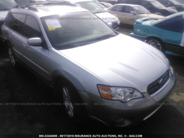 4S4BP62C577338389 - 2007 SUBARU OUTBACK OUTBACK 2.5I LIMITED SILVER photo 1