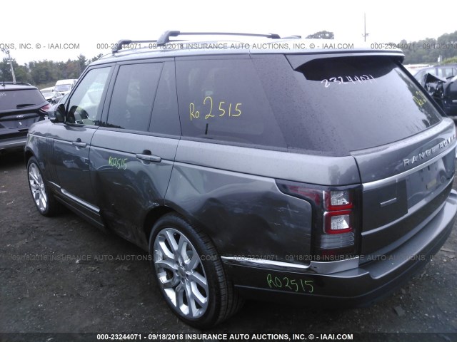 SALGS2EFXEA136700 - 2014 LAND ROVER RANGE ROVER SUPERCHARGED GRAY photo 6