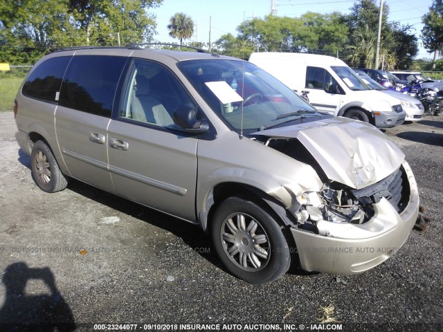 2A8GP54L76R886871 - 2006 CHRYSLER TOWN & COUNTRY TOURING GOLD photo 1