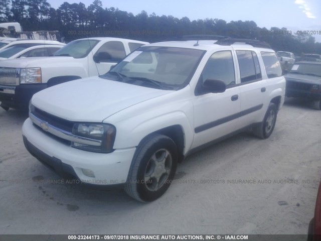 1GNES16S656104437 - 2005 CHEVROLET TRAILBLAZER EXT LS/EXT LT WHITE photo 2