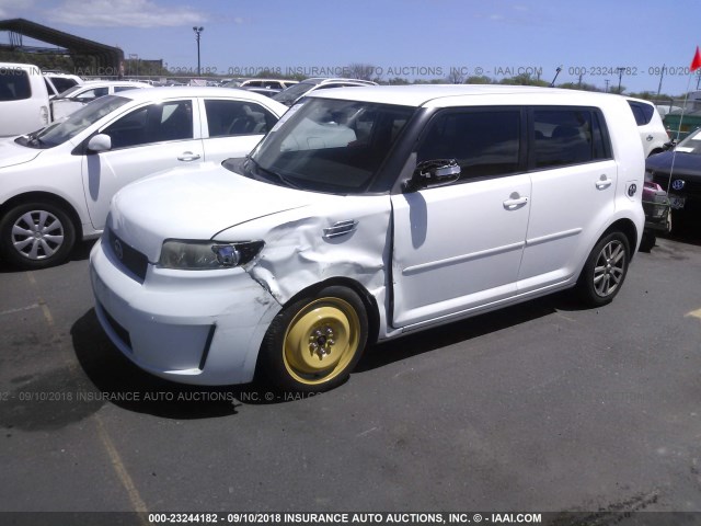 JTLKE50E881051615 - 2008 TOYOTA SCION XB 白色 照片 2