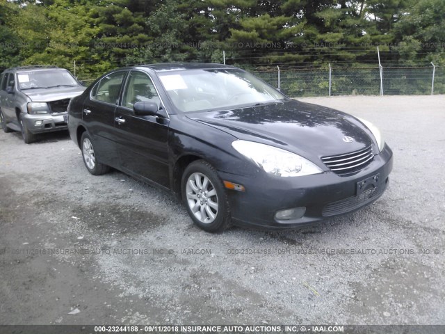 JTHBA30G945003829 - 2004 LEXUS ES 330 BLACK photo 1