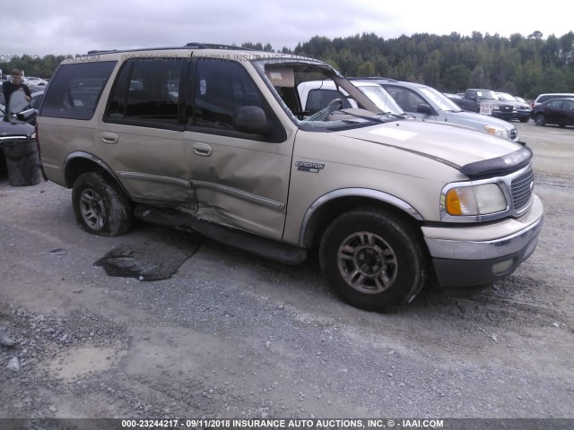 1FMRU1569YLB68577 - 2000 FORD EXPEDITION XLT GOLD photo 1