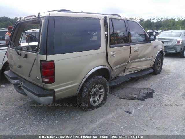 1FMRU1569YLB68577 - 2000 FORD EXPEDITION XLT GOLD photo 4