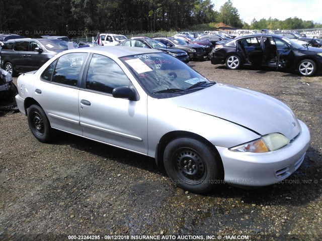 1G1JC524617397790 - 2001 CHEVROLET CAVALIER CNG SILVER photo 1