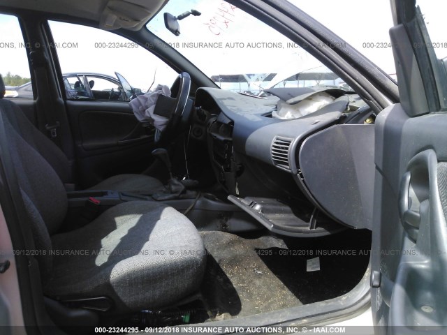 1G1JC524617397790 - 2001 CHEVROLET CAVALIER CNG SILVER photo 5