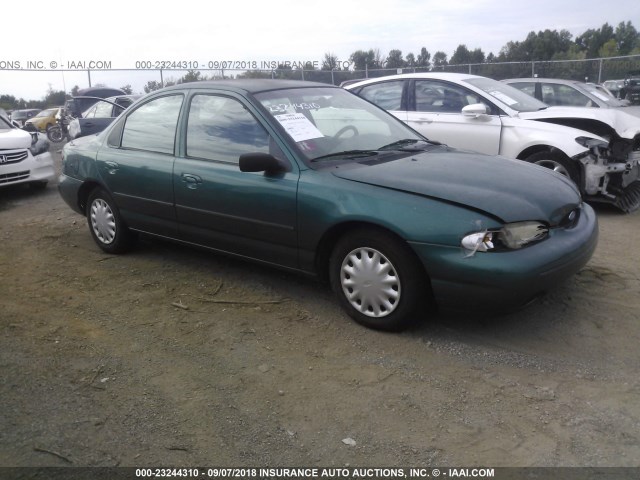 1FALP6531VK172036 - 1997 FORD CONTOUR GL/SPORT GREEN photo 1