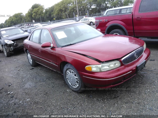 2G4WY52M0V1401524 - 1997 BUICK CENTURY LIMITED RED photo 1