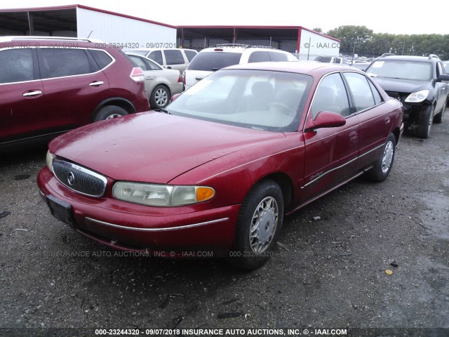 2G4WY52M0V1401524 - 1997 BUICK CENTURY LIMITED RED photo 6