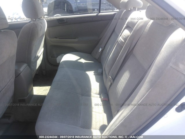 4T1BE32K32U106198 - 2002 TOYOTA CAMRY LE/XLE/SE Ақ фото 8