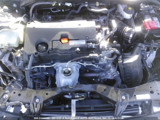 19XFC2F5XHE072309 - 2017 HONDA CIVIC LX მუქი ლურჯი ფოტო 10