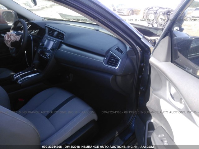 19XFC2F5XHE072309 - 2017 HONDA CIVIC LX მუქი ლურჯი ფოტო 5