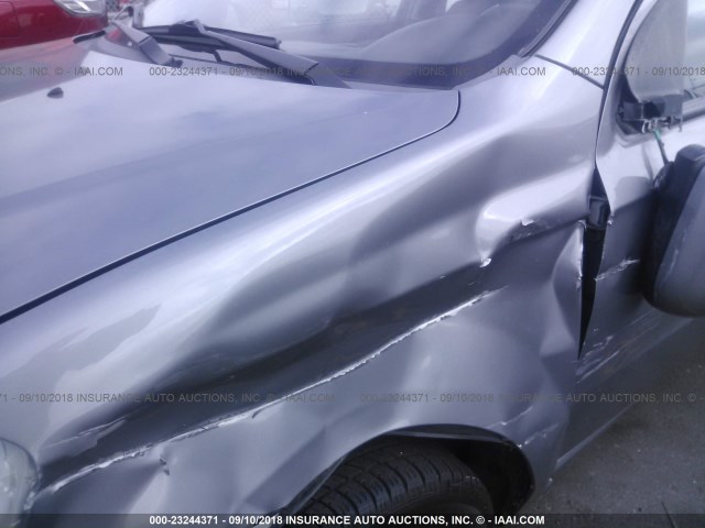 KL1TD5DE1AB108614 - 2010 CHEVROLET AVEO LS/LT Մոխրագույն լուսանկար 6