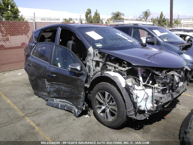 JTMWFREVXJJ725649 - 2018 TOYOTA RAV4 ADVENTURE/XLE ნაცრისფერი ფოტო 1