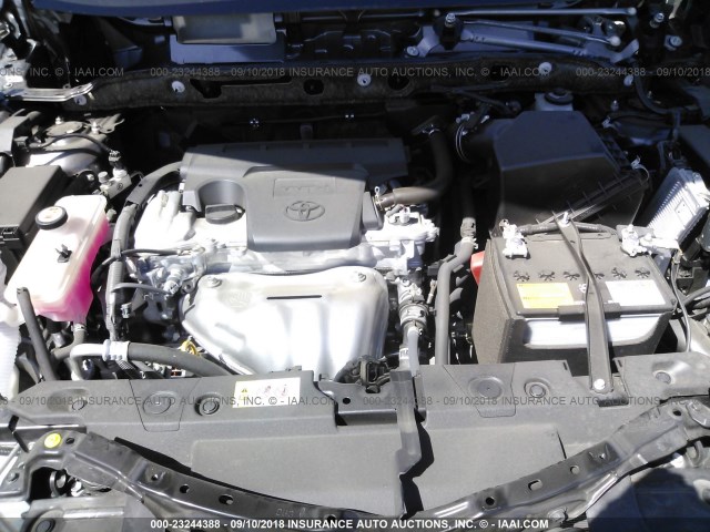 JTMWFREVXJJ725649 - 2018 TOYOTA RAV4 ADVENTURE/XLE ნაცრისფერი ფოტო 10