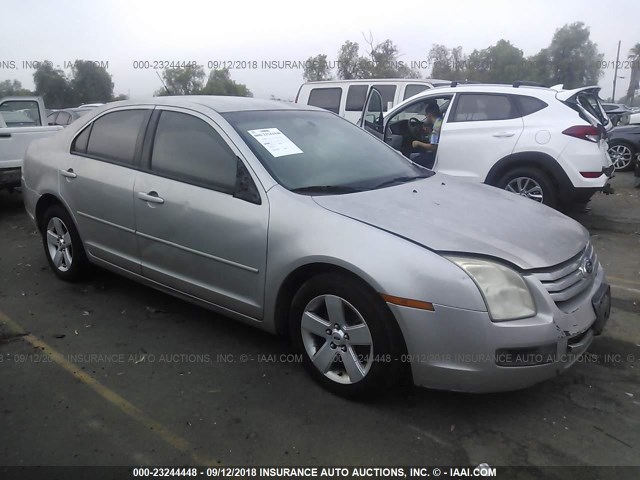 3FAHP07Z47R209275 - 2007 FORD FUSION SE SILVER photo 1