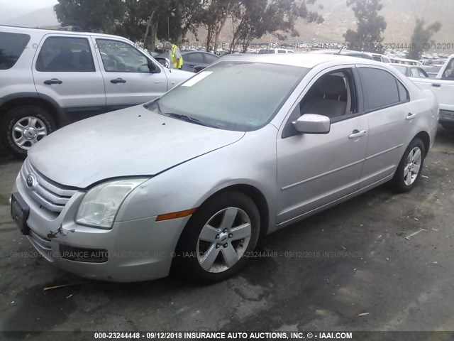 3FAHP07Z47R209275 - 2007 FORD FUSION SE SILVER photo 2