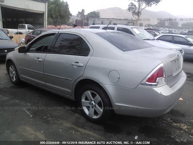 3FAHP07Z47R209275 - 2007 FORD FUSION SE SILVER photo 3