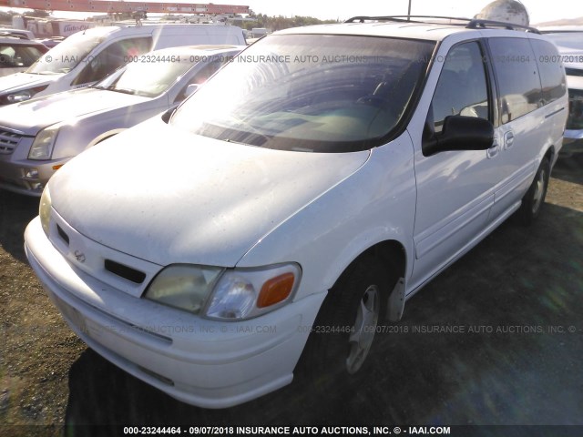 1GHDX03E8WD215092 - 1998 OLDSMOBILE SILHOUETTE WHITE photo 2