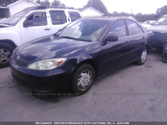 4T1BE32K23U782854 - 2003 TOYOTA CAMRY LE/XLE/SE Қара фото 2