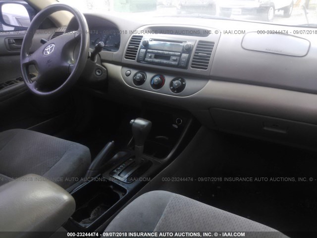 4T1BE32K23U782854 - 2003 TOYOTA CAMRY LE/XLE/SE Қара фото 5