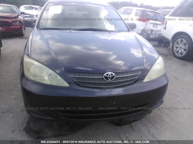 4T1BE32K23U782854 - 2003 TOYOTA CAMRY LE/XLE/SE Қара фото 6