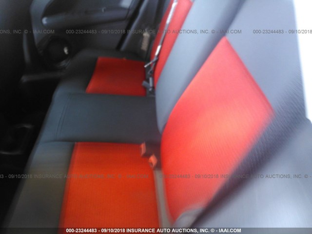 1B3HB48B58D536720 - 2008 DODGE CALIBER SXT წითელი ფოტო 8