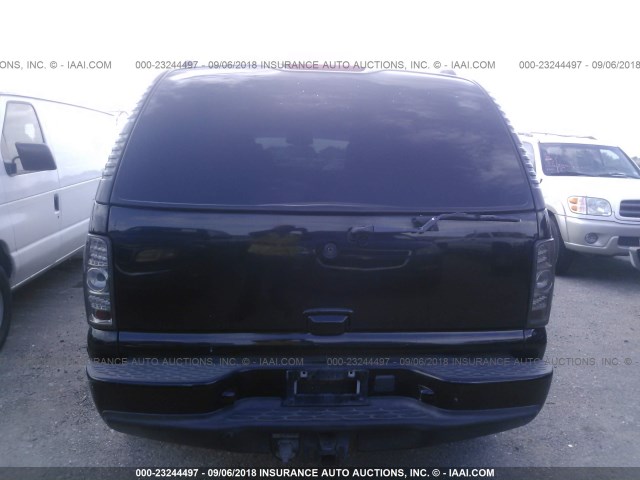 1GKEK63UX5J141407 - 2005 GMC YUKON DENALI BLACK photo 6