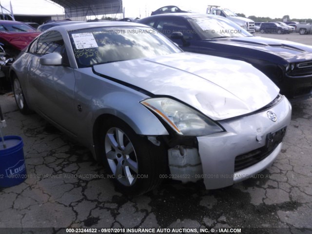 JN1AZ34D65M605281 - 2005 NISSAN 350Z COUPE SILVER photo 1