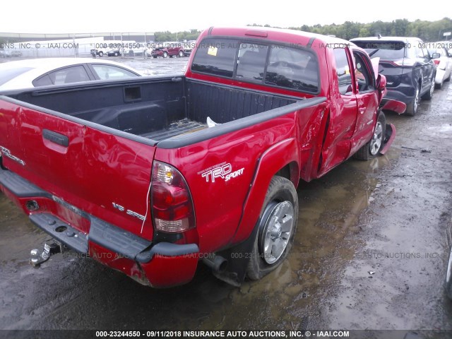 5TEUU42N15Z039208 - 2005 TOYOTA TACOMA ACCESS CAB Rot Foto 4