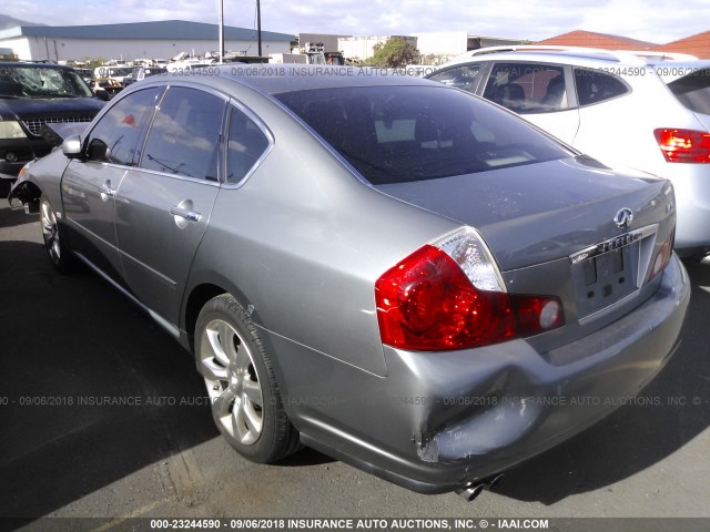 JNKAY01E36M103470 - 2006 INFINITI M35 SPORT GRAY photo 3