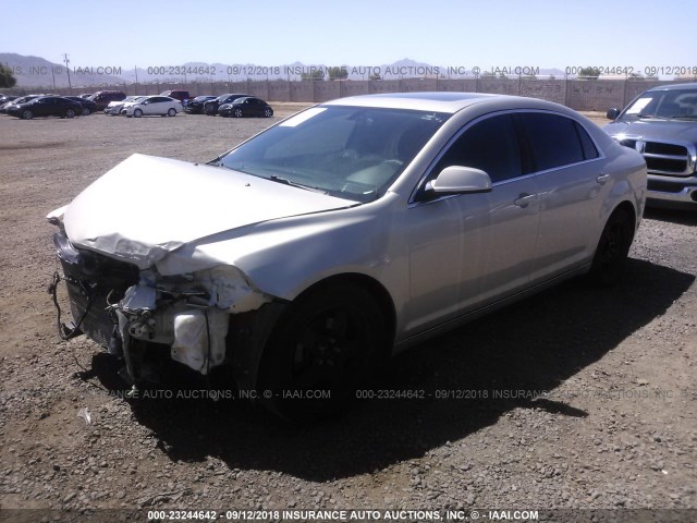 1G1ZC5E01AF200073 - 2010 CHEVROLET MALIBU 1LT თაფლისფერი ფოტო 2