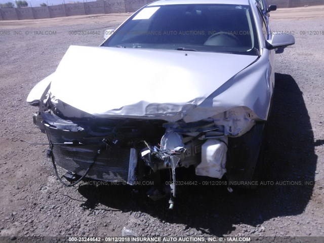 1G1ZC5E01AF200073 - 2010 CHEVROLET MALIBU 1LT თაფლისფერი ფოტო 6