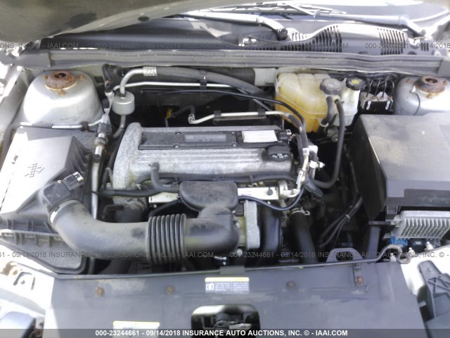 1G1ZS51F06F221503 - 2006 CHEVROLET MALIBU LS ვერცხლისფერი ფოტო 10