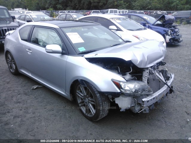 JTKJF5C72B3006868 - 2011 TOYOTA SCION TC 银色 照片 1