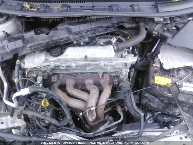 JTKJF5C72B3006868 - 2011 TOYOTA SCION TC 银色 照片 10