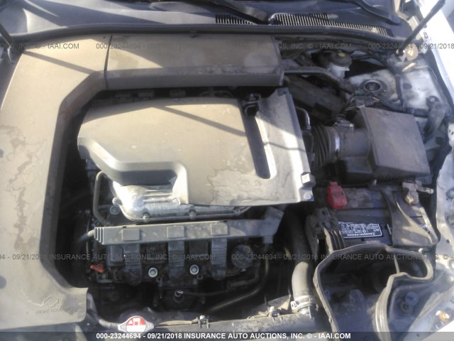 19UUA8F51CA024632 - 2012 ACURA TL WHITE photo 10