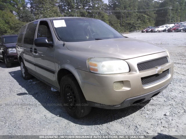 1GNDV23L76D115143 - 2006 CHEVROLET UPLANDER LS GOLD photo 1