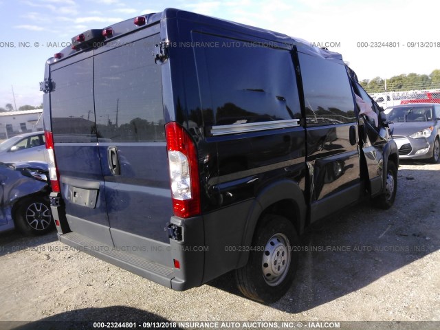 3C6TRVNG1HE545012 - 2017 RAM PROMASTER 1500 1500 STANDARD BLUE photo 4