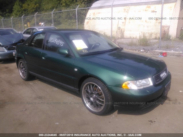 WAUDC68D01A120683 - 2001 AUDI A4 1.8T QUATTRO GREEN photo 1